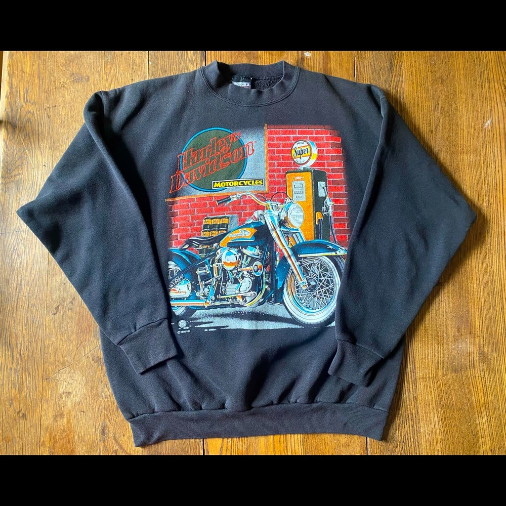 Large 1995 Harley Davidson Sweatshirt